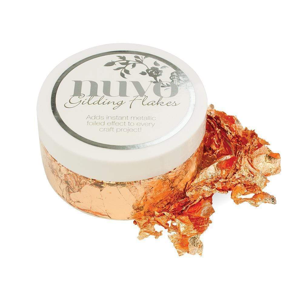Nuvo - Gilding Flakes - Sunkissed Copper (200ml) - 852n