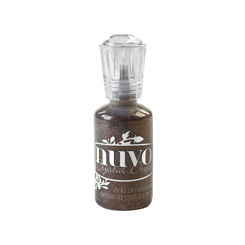 Nuvo - Glitter Drops - Chocolate Fondue - 764n